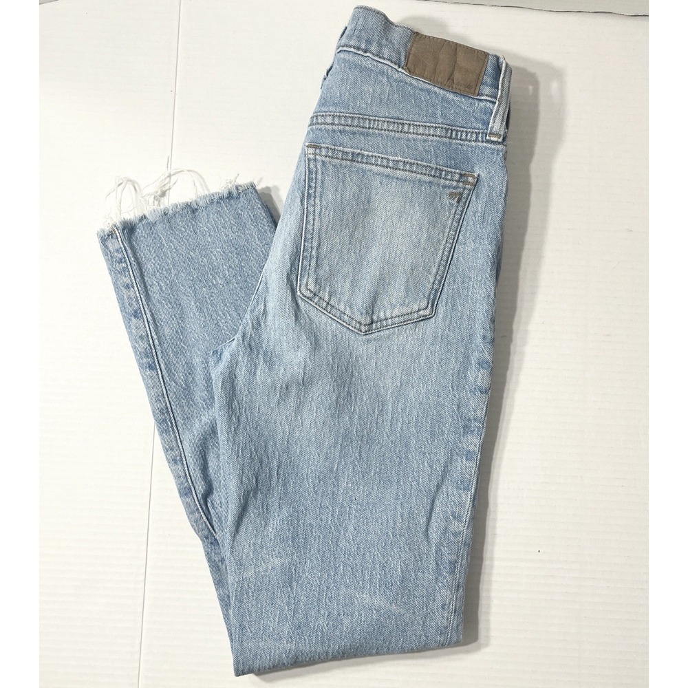 Madewell Jeans Size‎ 24 Blue The Perfect Vintage Jean Raw Hem Cottagecore Preppy
